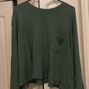 Green Long Sleeve Tee